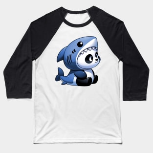 panda shark Baseball T-Shirt